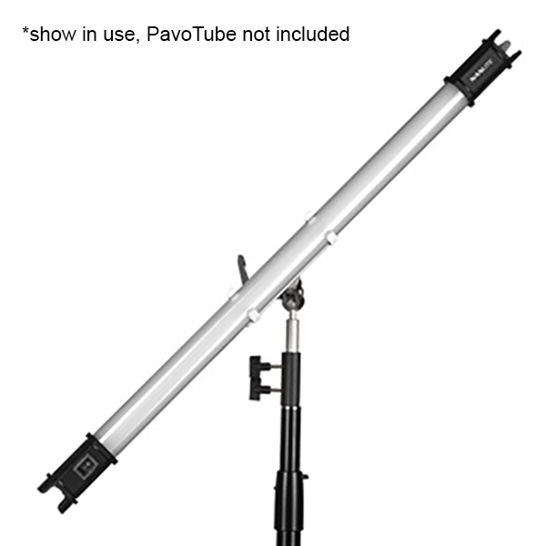 NanLite PavoTube Single T12 LED tube holder with swivel ball joint and 58 inch pin HD-T12-1-BHP (3)