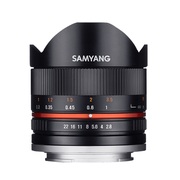 Samyang 8mm F2.8 Fish-eye II Fujifilm X BLACK (1)