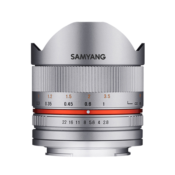 Samyang 8mm F2.8 Fish-eye II Fujifilm X SILVER (1)