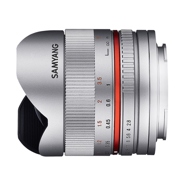 Samyang 8mm F2.8 Fish-eye II Fujifilm X SILVER (2)