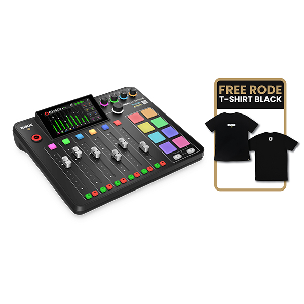 Rode Rodecaster PRO II Black free T-shirt Rode Black