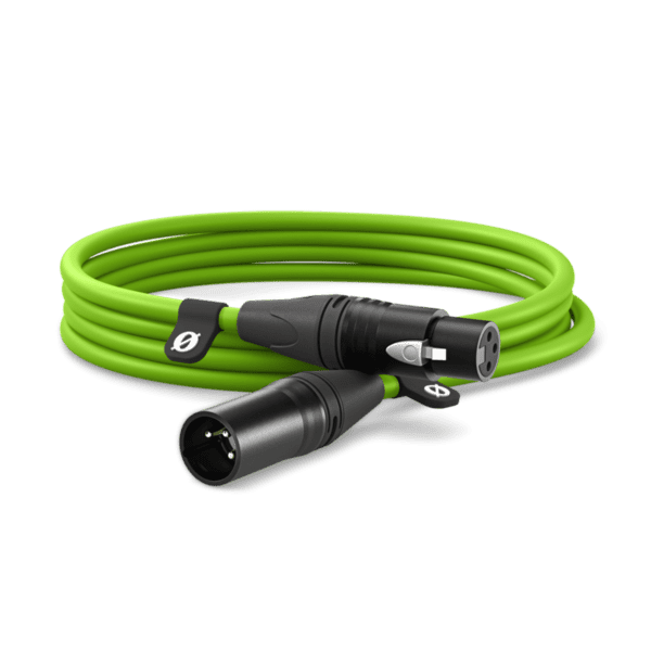 Rode XLR-cable 3m Green