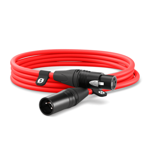 Rode XLR-cable 3m Red