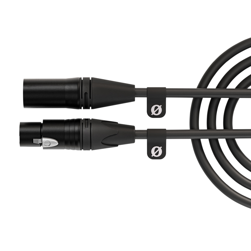 XLR Cable XLR3M Black (2)
