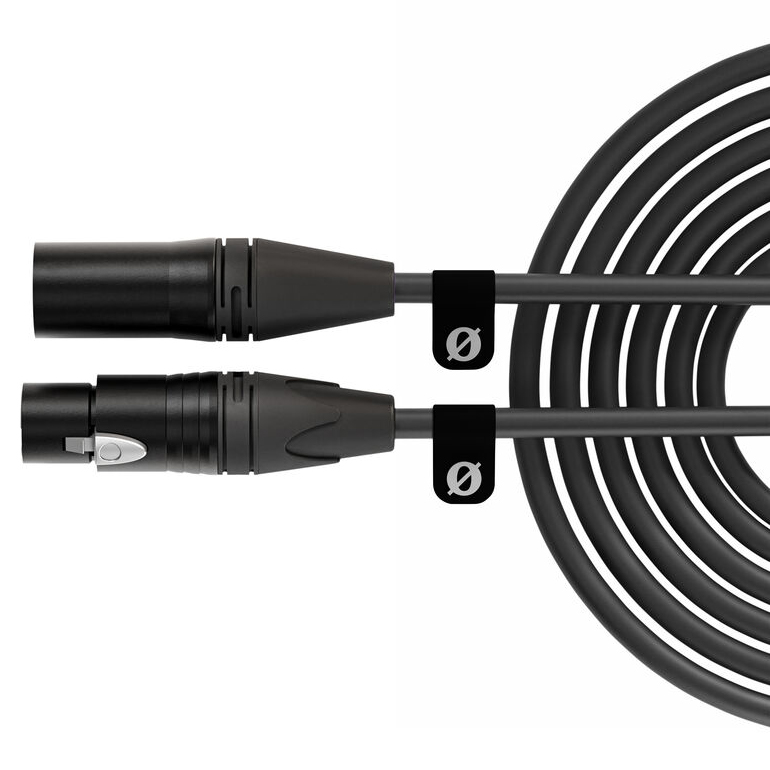 XLR Cable XLR6M Black (2)
