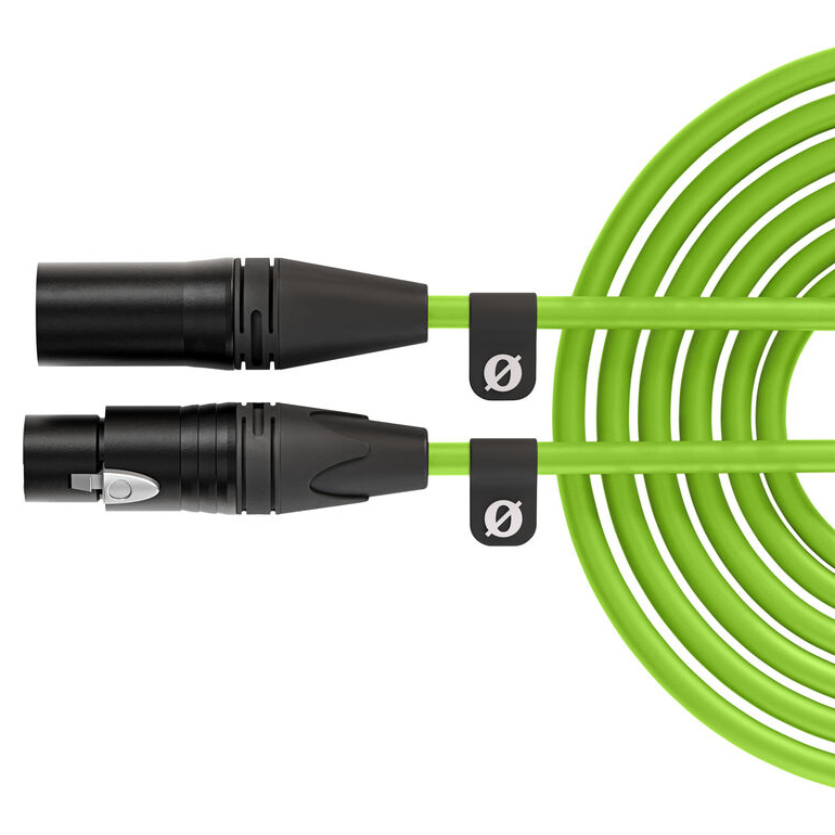 XLR Cable XLR6M Green (2)