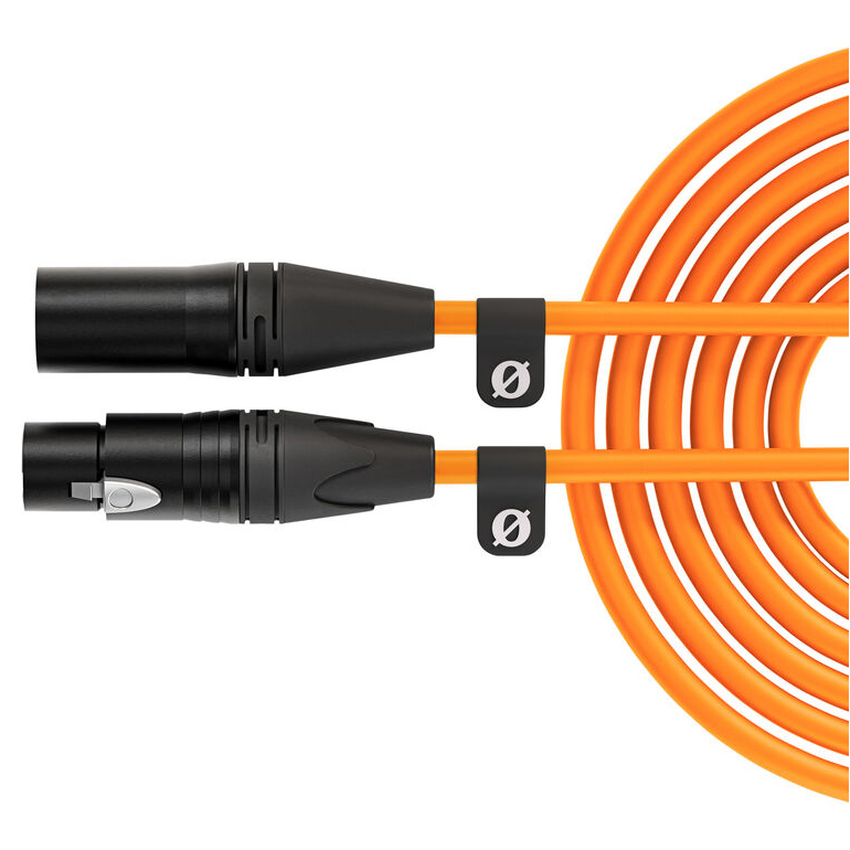 XLR Cable XLR6M Orange (2)