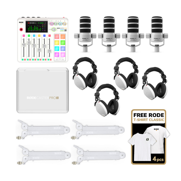 Paket podcast White 2 Web free T-Shirt Classic 4pcs