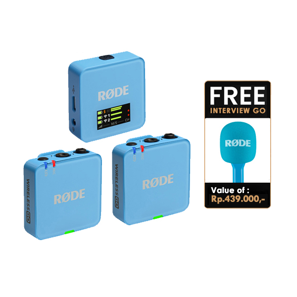 Rode Wireless GO Gen 3 Blue Free Interview GO Blue (1)